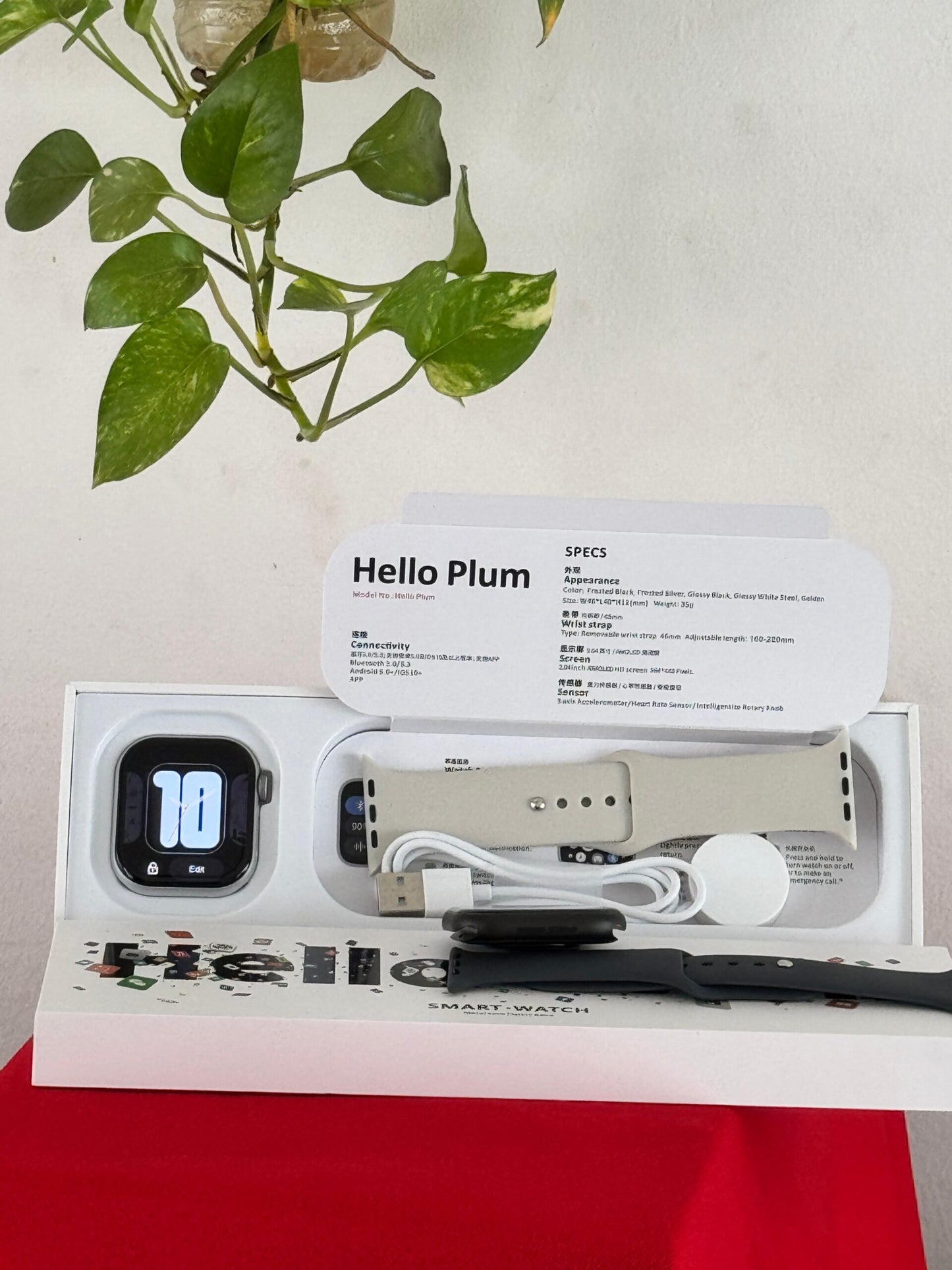 Hello Plum Smart Watch Série 10 – 46MM