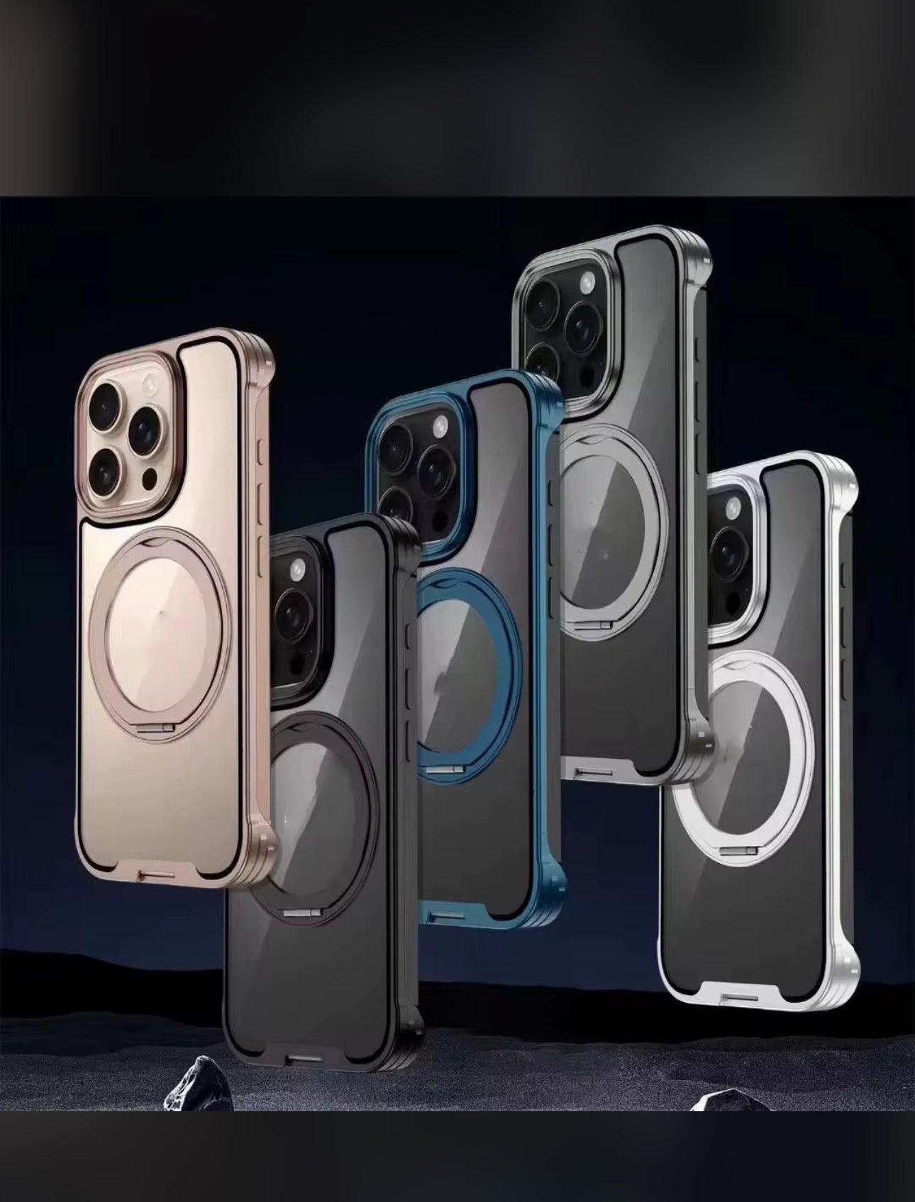 Pochette iPhone en métal 14 À 16PM