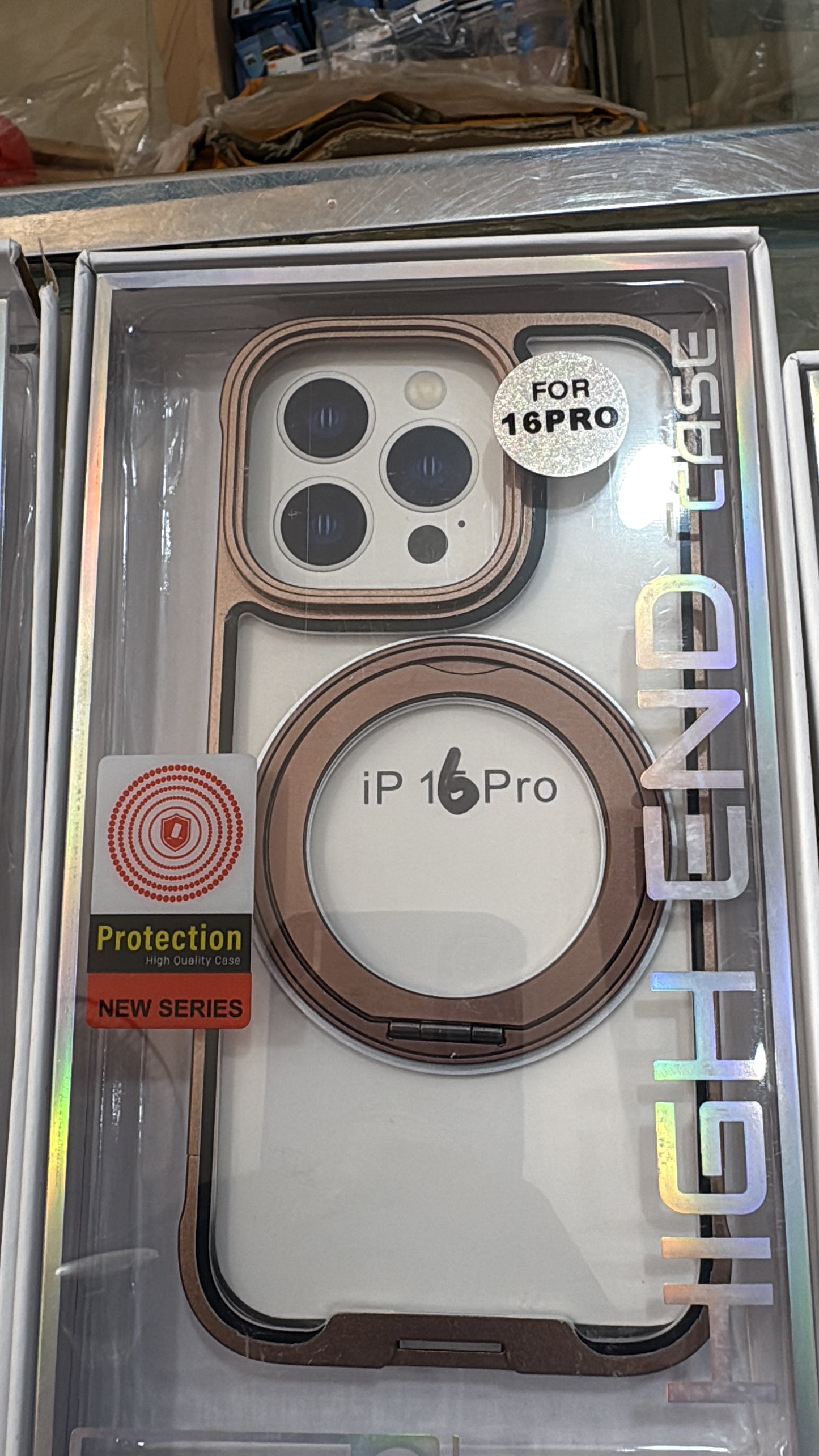 Pochette iPhone en métal 14 À 16PM